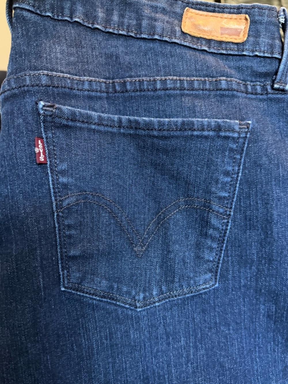 Women’s Levi's Blue Cropped Legging Jeans